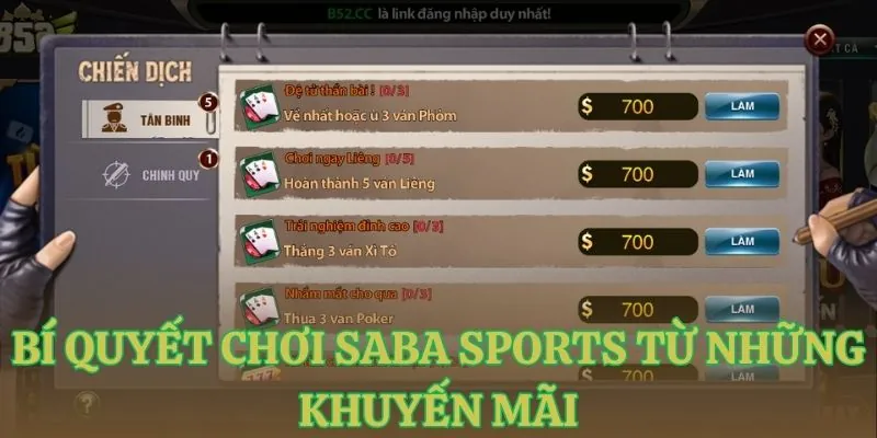 bi quyet choi saba sports tu nhung khuyen mai Bí quyết chơi Saba Sports từ những khuyến mãi