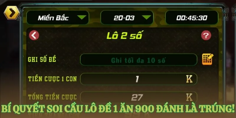 bi quyet soi cau lo de 1 an 900 danh la trung Bí quyết soi cầu lô đề 1 ăn 900 tại B52