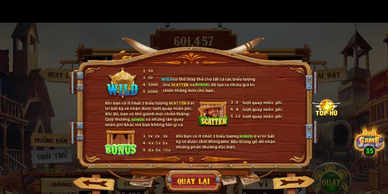 bieu tuong scatter trong game Biểu tượng Scatter trong game