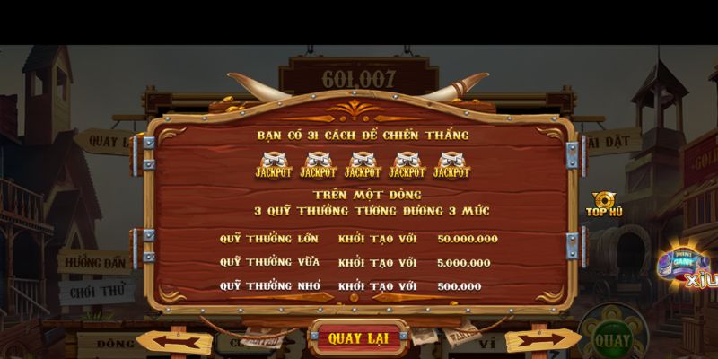 huong dan choi mien vien tay cach thanh toan va dat cuoc Hướng dẫn chơi Miền Viễn Tây - cách thanh toán và đặt cược