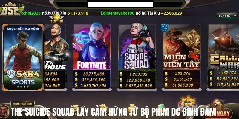 kinh nghiem choi the suicide squad cam hung tu phim dinh dam The Suicide Squad lấy cảm hứng từ bộ phim đình đám của vũ trụ DC