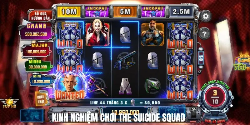 kinh nghiem choi the suicide squad