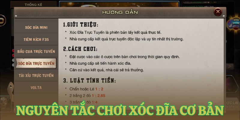 luat choi don gian de hieu Giải thích công thức tính thưởng xóc đĩa