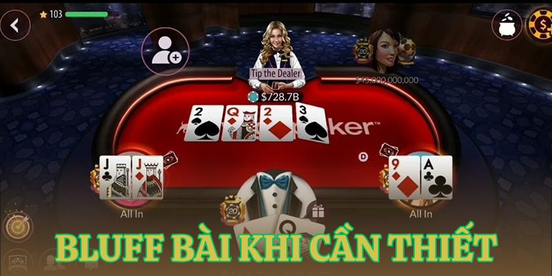 meo choi poker bluff co chon loc Mẹo chơi poker - Bluff có chọn lọc