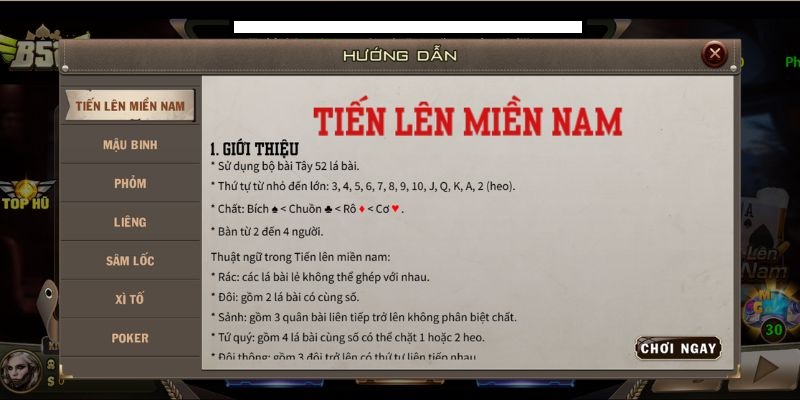 nam ro cach sap xep bai trong tien len mien nam Nắm rõ cách sắp xếp bài trong Tiến Lên Miền Nam