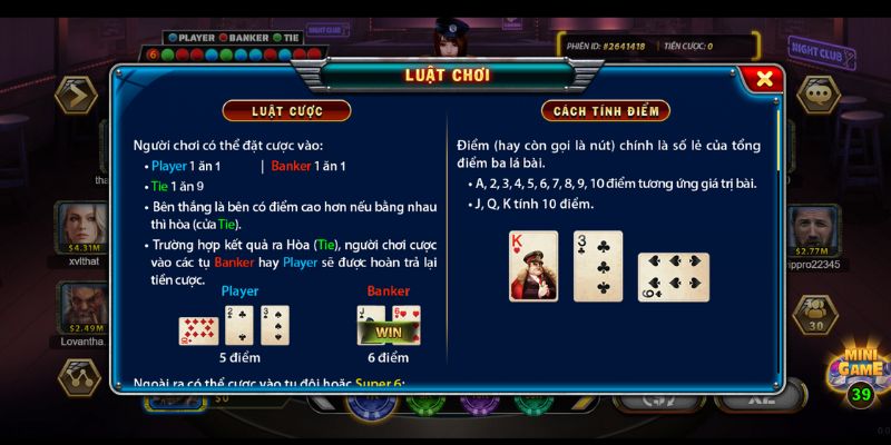 nam ro ty le tra thuong la mot kinh nghiem choi super baccarat 6 hieu qua Nắm rõ tỷ lệ trả thưởng là một kinh nghiệm chơi Super Baccarat 6 hiệu quả