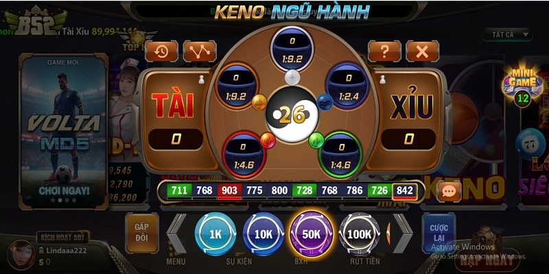 thanh cong trong keno ngu hanh doi hoi su kien tri va no luc Kinh nghiệm chơi Keno Ngũ Hành đặt cược 5% hiệu quả