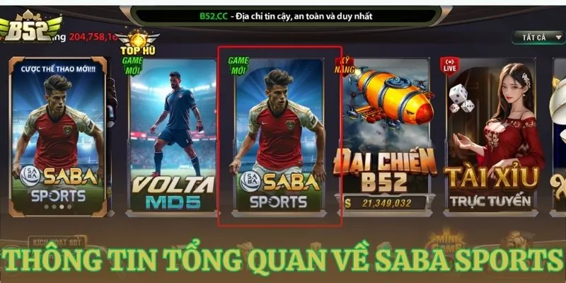 thong tin tong quan ve saba sports Thông tin tổng quan về Saba Sports