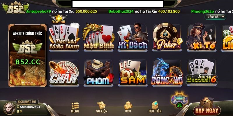 tien len mien nam b52 club mang den nhieu trai nghiem hap dan Tiến Lên Miền Nam B52 club mang đến nhiều trải nghiệm hấp dẫn