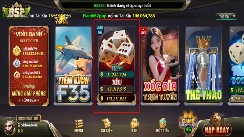 game tai xiu