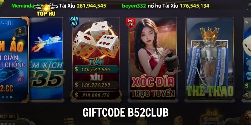 giftcode b52club