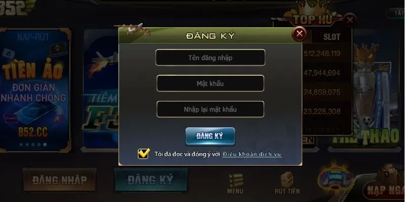 huong dan dang ky b52club chi tiet tung buoc Hướng dẫn đăng ký B52CLUB chi tiết từng bước