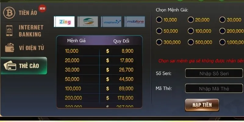 nhung luu y quan trong cho hoi vien khi nap tien b52club Hướng Dẫn Nạp Tiền B52club: Cách Để Chơi Không Giới Hạn