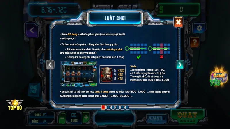 slot metal gear