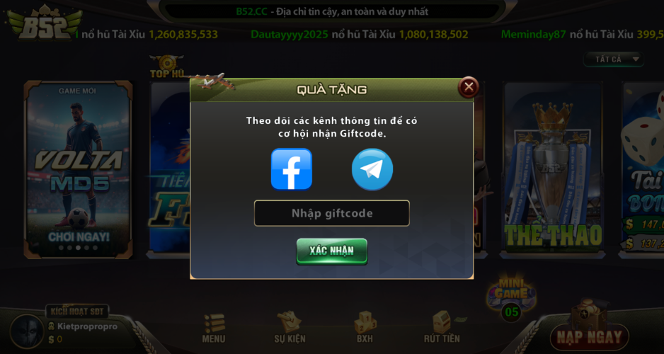 uu dai b52club uu dai b52club