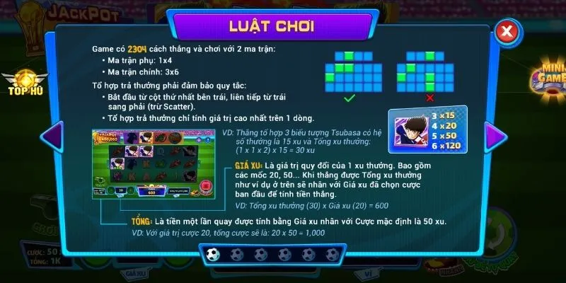 cau truc giao dien va cach choi game giac mo world cup Cấu trúc giao diện và cách chơi game Giấc Mơ World Cup