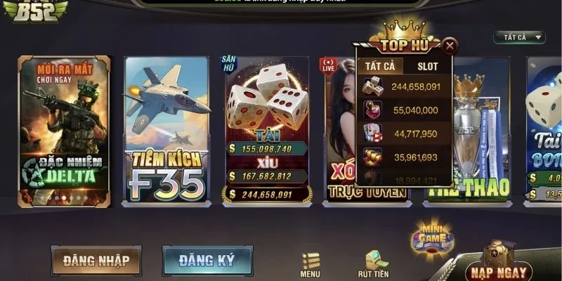 gioi thieu b52club qua kho game ca cuoc phong phu Giới thiệu B52Club qua kho game cá cược phong phú