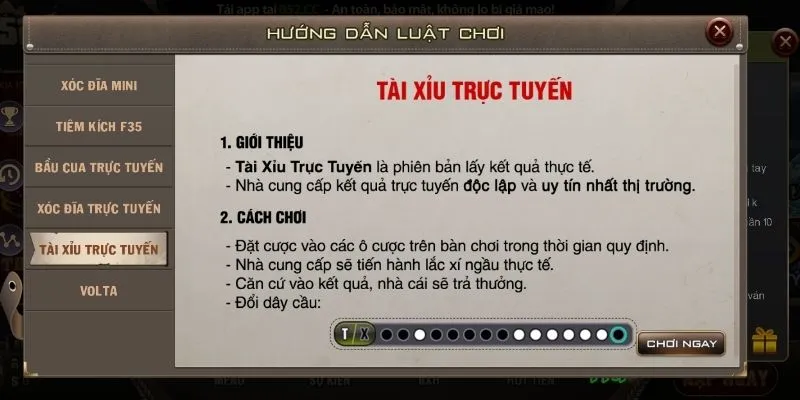 luat choi tai xiu co ban tren cong game b52club Luật chơi tài xỉu cơ bản trên cổng game B52Club